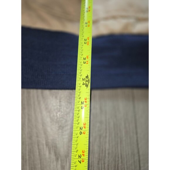 Van Heusen Reversible Bomber Jacket XL Beige & Navy - Picture 7 of 7